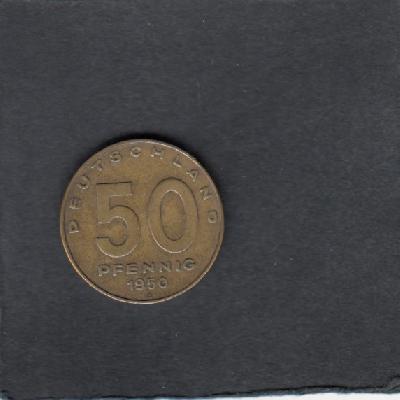 Beschrijving: 50 Pfennig BUILDING